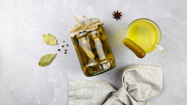 Pickle ingredients