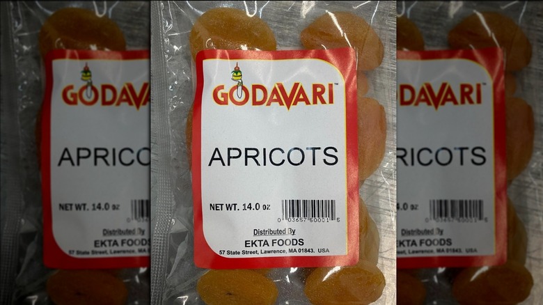 recalled Godavari dried apricots