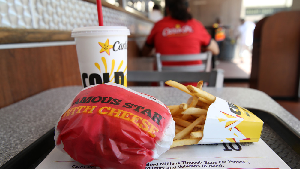 Carl's Jr. Famous Star burger