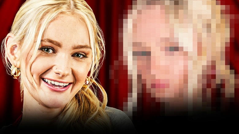 Photo of Tineke Younger next to a blurry photo of herself