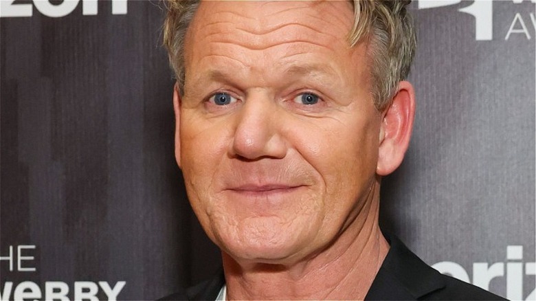 Gordon Ramsay with slight smile