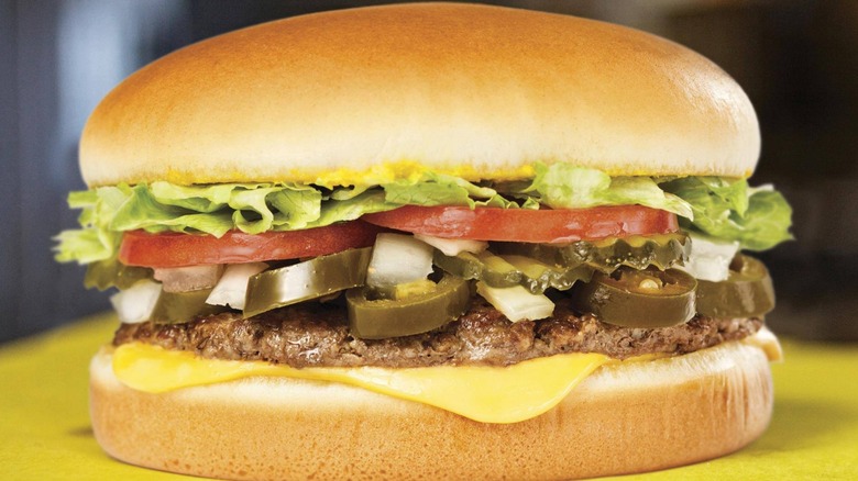 Whataburger single cheeseburger 