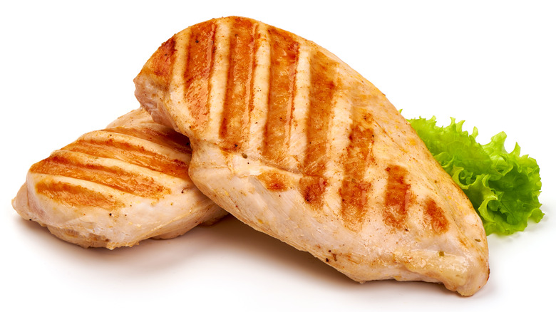 grilled chicken breasts