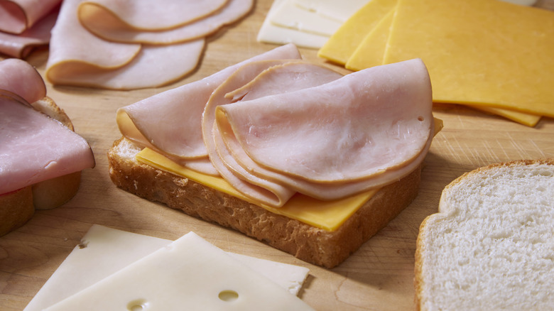 Open face sandwich