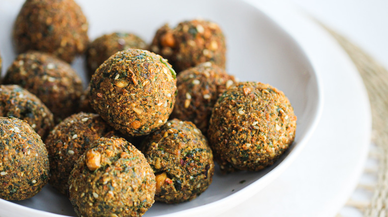 falafel in a bowl