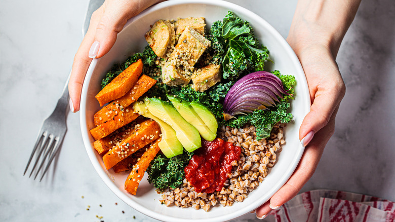 sweet potato grain bowl