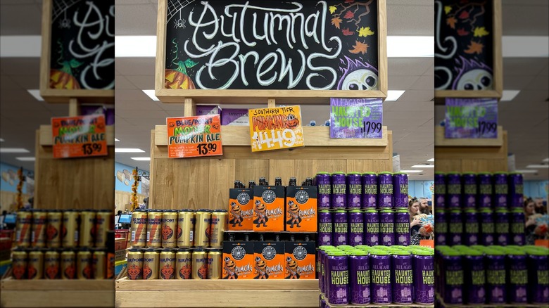 Autumn beers at Trader Joes