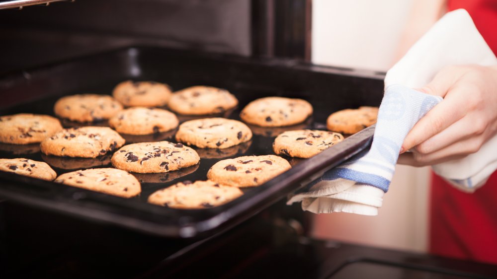 Home made chocolate chip cookies