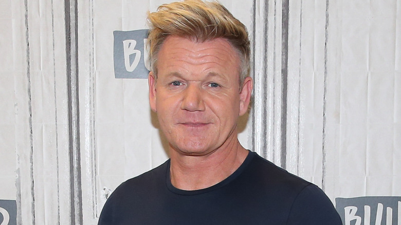Gordon Ramsay smiling