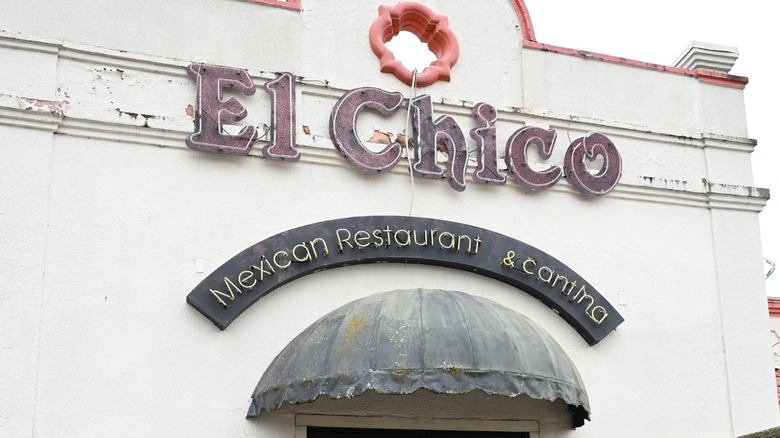 Outdoor shot of El Chico restaurant
