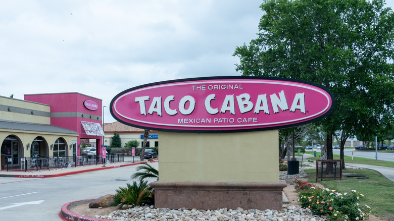 Outdoor shot of Taco Cabana
