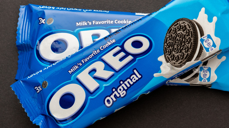 Individual packs of Oreo