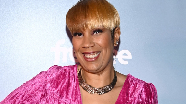 Elle Simone Scott of America's Test Kitchen smiling at a publicity event