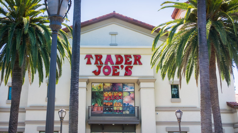 Trader Joe's palm trees