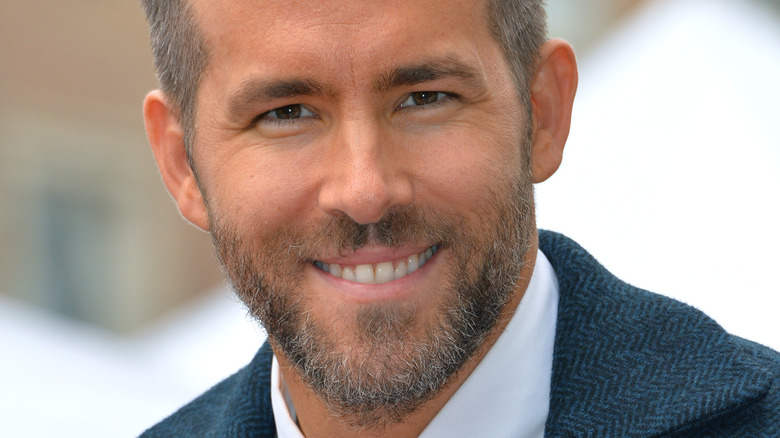 Ryan Reynolds smiling