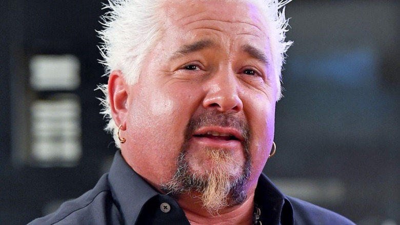 Closeup of Guy Fieri