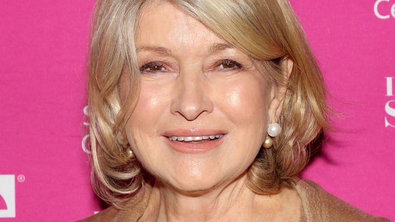 Martha Stewart smiling.