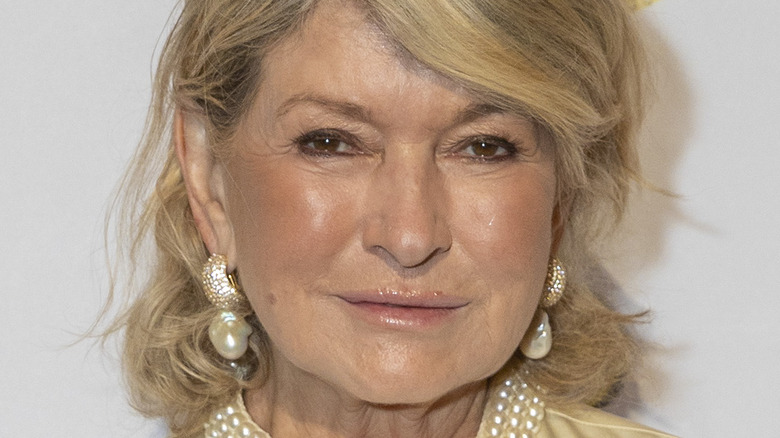 Martha Stewart posing at an event