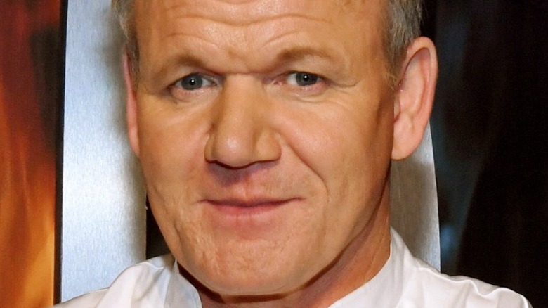 Gordon Ramsay serious expression