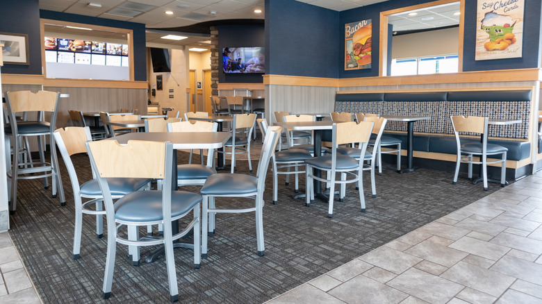 Culver's interior daytime.