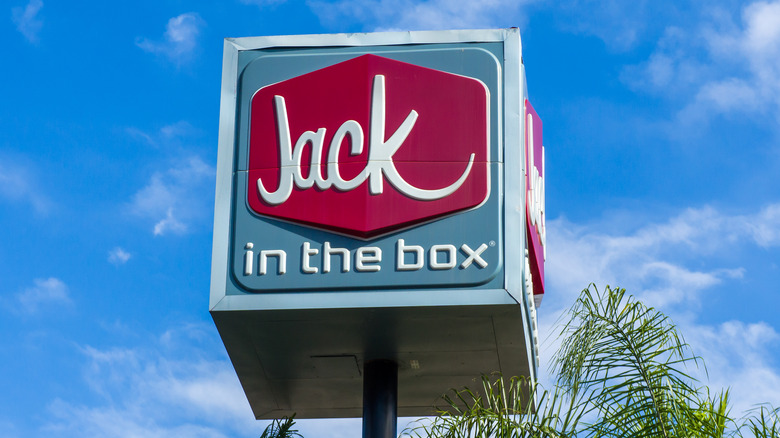 Jack in the box sign 