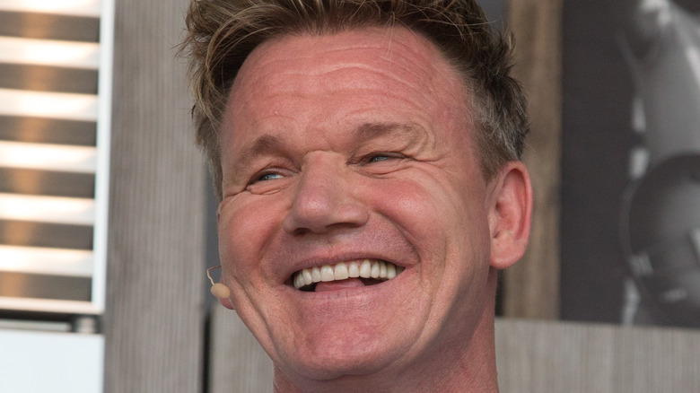 Gordon Ramsay laughing 