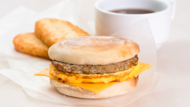 Try the NEW Smoky Honey Bacon Breakfast Sandwiches from Tim