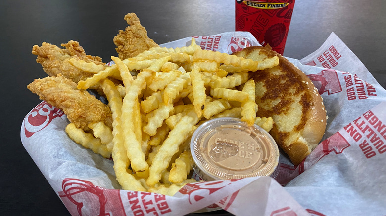 Raising Cane's three tender combo