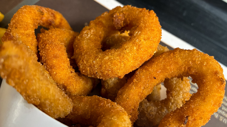 order of fast food onion rings