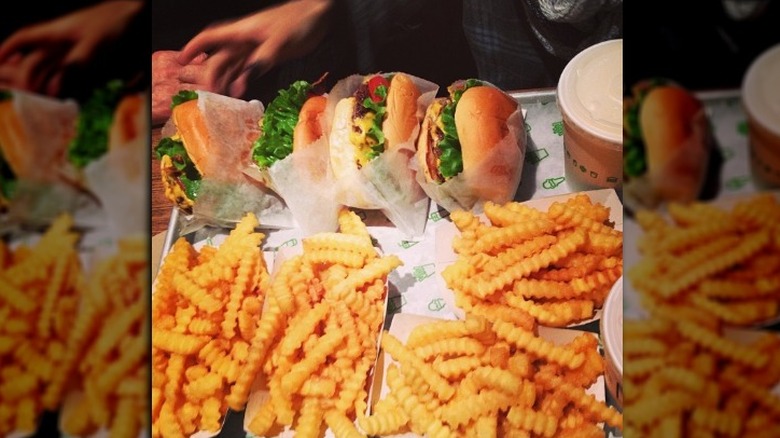 Shake Shack burger