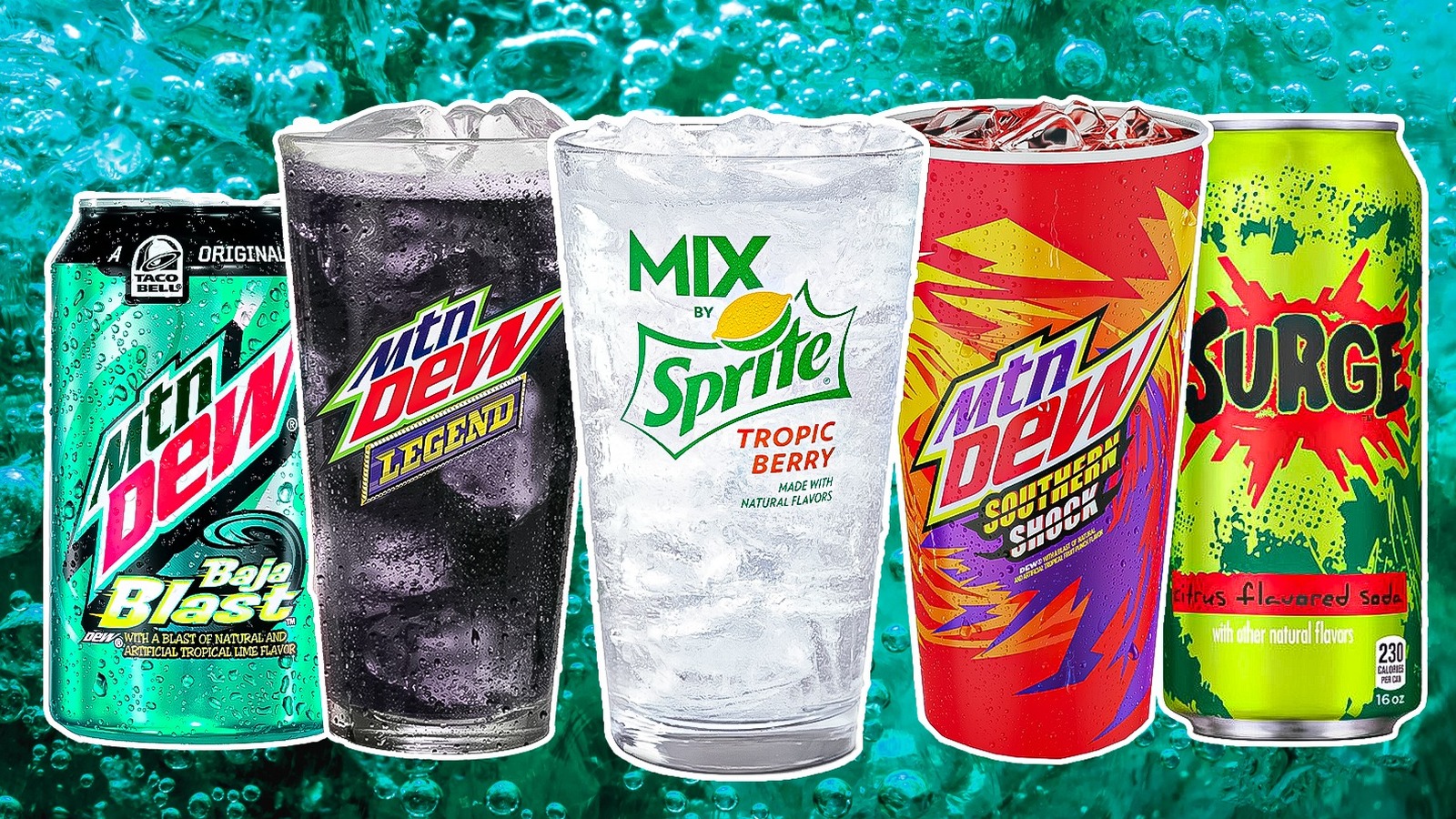 Fast Food Restaurant Exclusive Soft Drink Flavors Ranked
