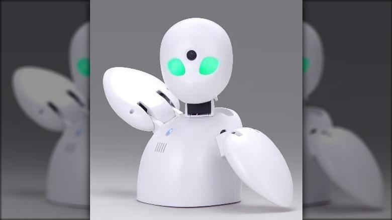 MOS Burger Japan's remote-operated robot
