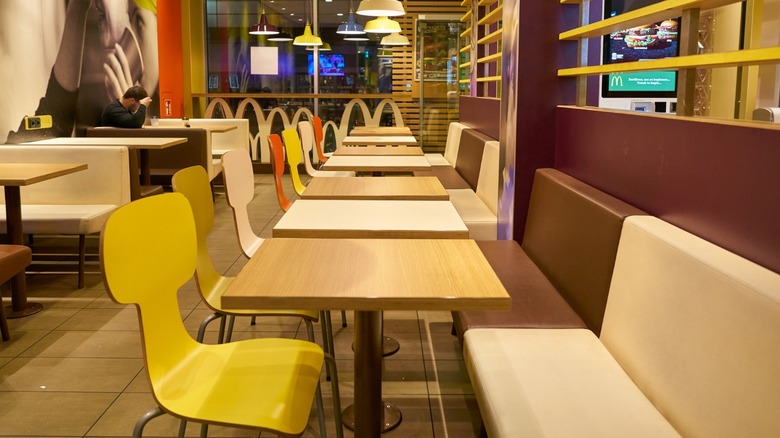 McDonald's dining room