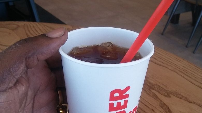 Burger King iced tea