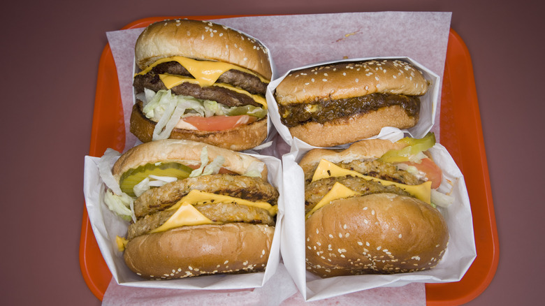 fast food burgers