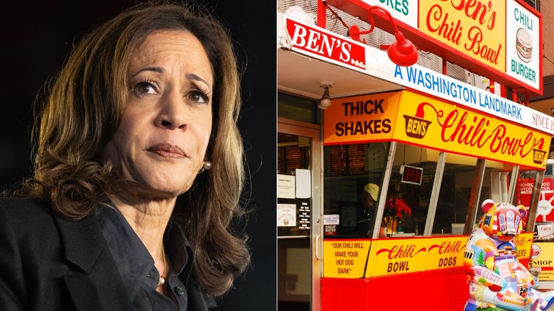 Vice President Kamala Harris and Ben's Chili Bowl