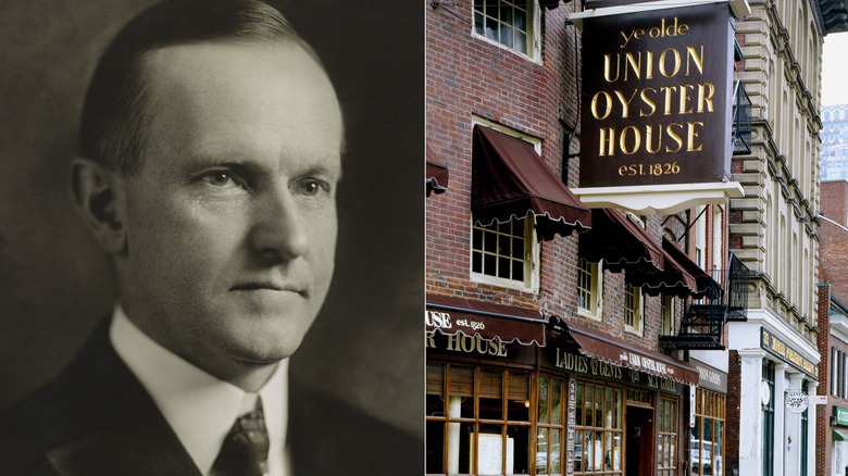 Calvin Coolidge and Union Oyster House