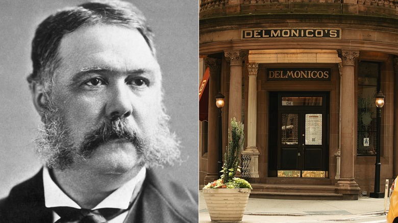 Chester A. Arthur and Delmonico's