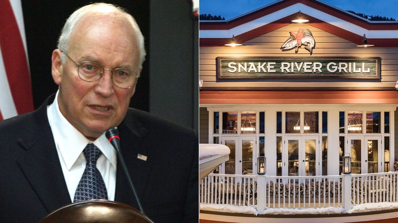Dick Cheney and Snake River Grill