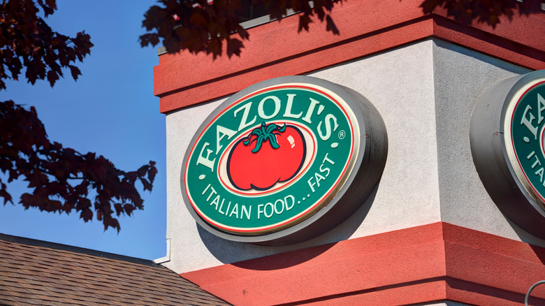 Fazoli's Restaurant sign