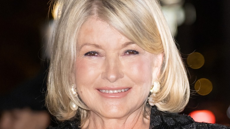 Martha Stewart smiling at camera