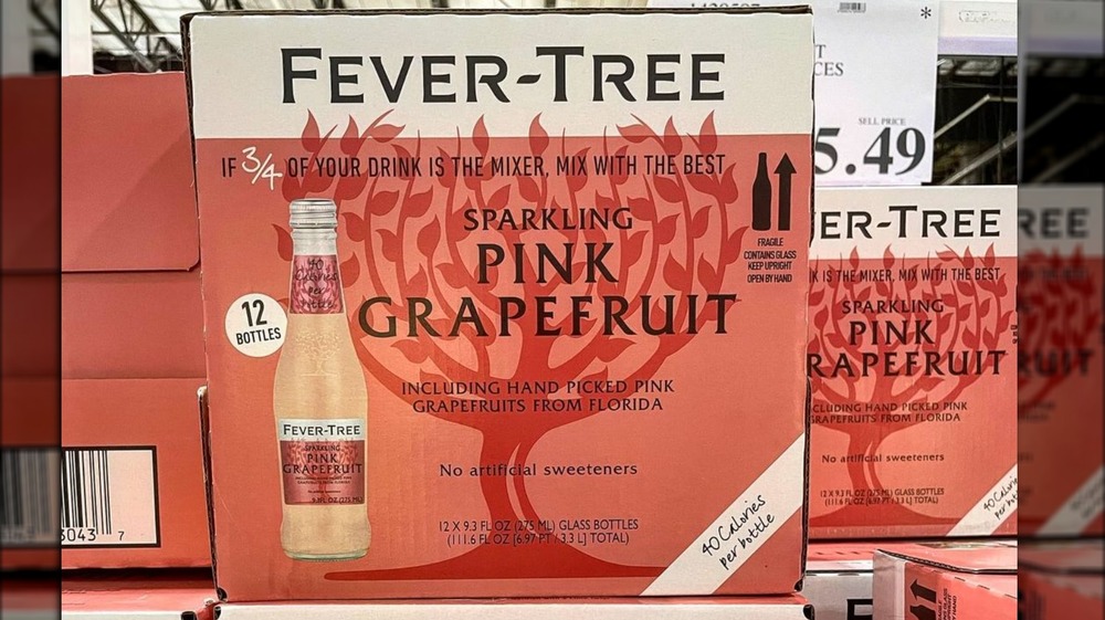 Fever-Tree pink grapefruit cases