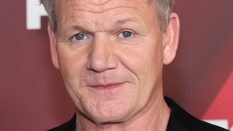 Gordon Ramsay red background