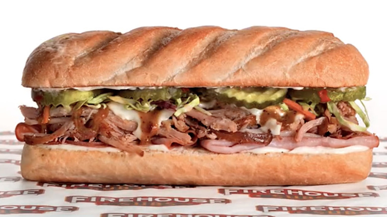 Firehouse Subs BBQ Cuban 