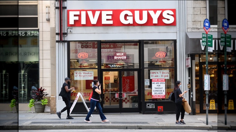Five Guys exterior