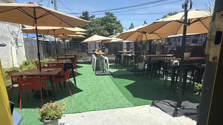 Exterior of Coastal Vegan Grill