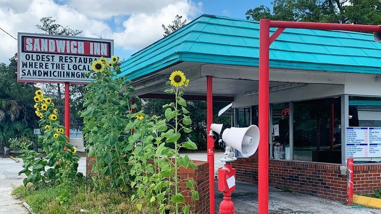 Exterior of the Sandwich Inn