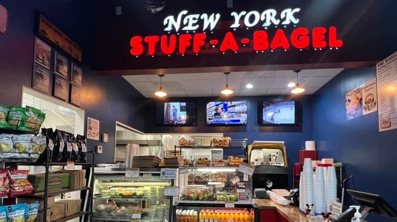 Inside the Stuff a Bagel Windermere location