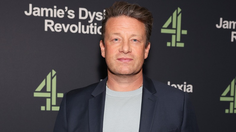 Jamie Oliver at a red carpet event