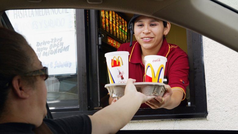 McDonald's drive thru